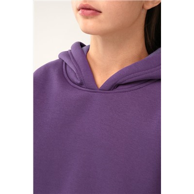 Теплый костюм для девочки из футера с начесом Happyfox