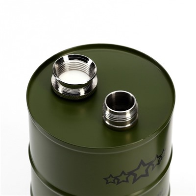 Фляжка «Стратегический продовольственный», нержавеющая сталь, 700 мл, 25 oz