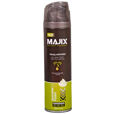 Пена для бритья Majix Olive oil 200 мл