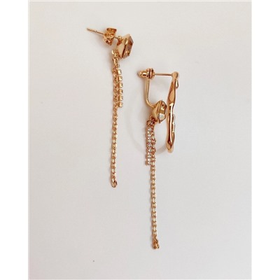 Серьги с кристаллами Swarovski