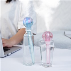 Увлажнитель воздуха «Чупа-Чупс» HM-23, ультразвуковой, погружной, с подсветкой, USB, синий