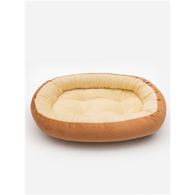 Лежанка для животных, 50×45 см, коричневая