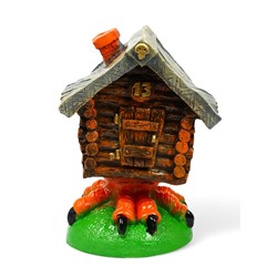 Садовая фигура из гипса «Избушка», 35×25×30 см