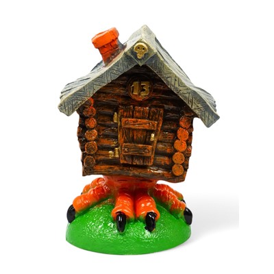 Садовая фигура из гипса «Избушка», 35×25×30 см