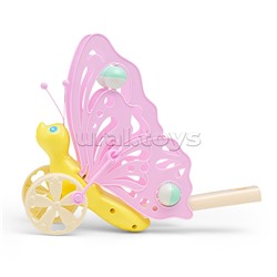 Каталка "Бабочка" (сиреневая)