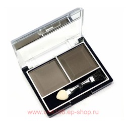 MILDLook Тени для век 2 цвета тон 41серый+темно-серый матовый 5022