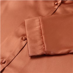 Пижама женская (рубашка, брюки) KAFTAN Terracotta, размер 44-46