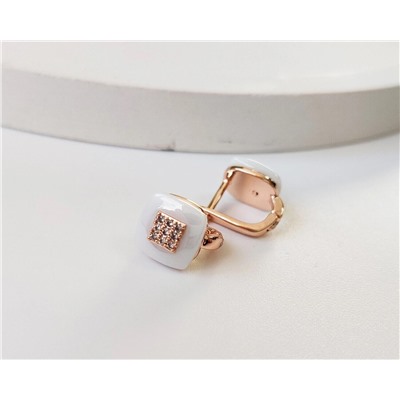 Серьги с керамикой