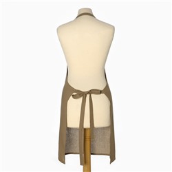 Фартук Этель ECO, цвет оливковый, 60×70 см, 70% хл, 30% лён, 190 г/м²