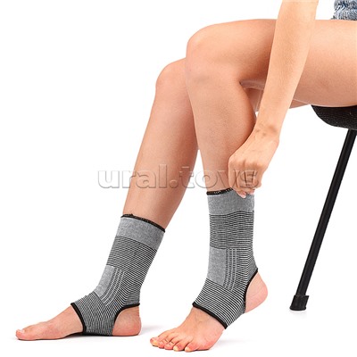 Бандаж спортивный на голеностоп - 2 шт