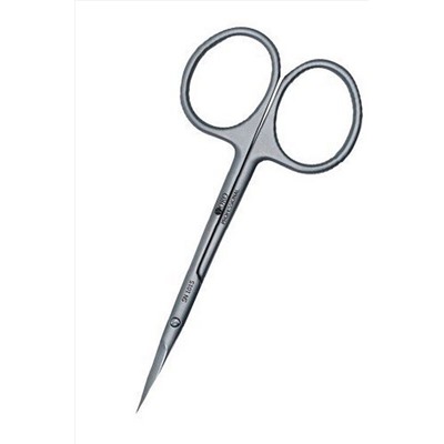 YOKO Ножницы для кутикулы / Premium SN 101 S, изогнутые, ручная заточка, 105 мм KRISTALLER, 1107658