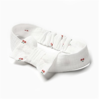 Комплект (боди и повязка) Крошка Я "Муслин", р. 62-68, цвет молочный