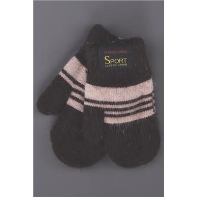 Варежки дет. Корона E-0696