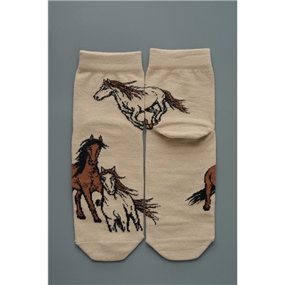 Носки стандарт Лошадки (набор 3 пары) НАТАЛИ, 1216634