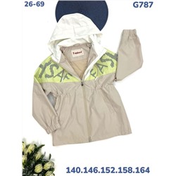 Ветровка G787 бежевый