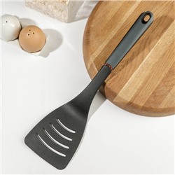 Лопатка кухонная Доляна «Сфера», нейлон, чёрная