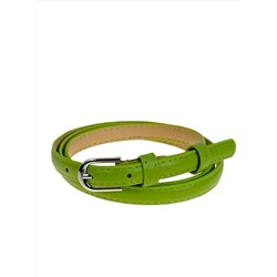 Ремень женский из искусственной кожи, цвет  ярко зеленый