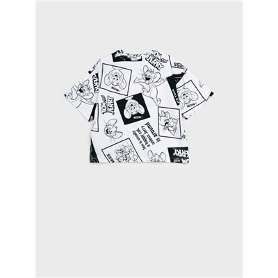 Фуфайка трикотажная для девочек (футболка)