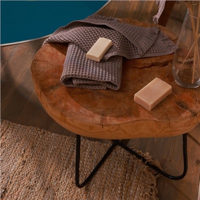 Полотенце вафельное SL HOME: Boho «Софт Мист» 100×180 см, 100% хлопок, 300 г/м²