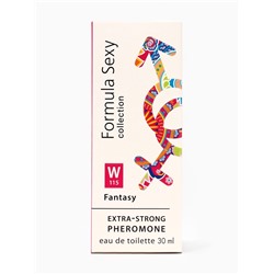 Туалетная вода женская с феромонами Formula Sexy collection Fantasy W115, 30 мл