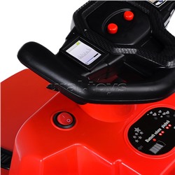 Электромобиль детский "Джип" (цвет красный)