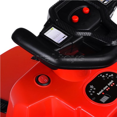 Электромобиль детский "Джип" (цвет красный)