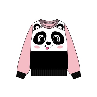 Толстовка трикотажная для девочек