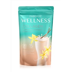Протеиновый коктейль с коллагеном и жиросжигающим комплексом Wellness, вкус «Ваниль»