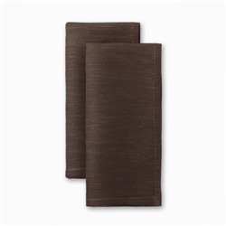 Набор салфеток «Этель» Natural, 40×40 см - 2 шт., 100% лён