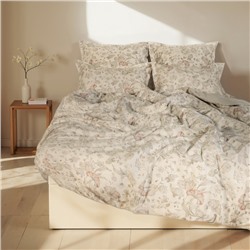 Пододеяльник 2-спальный SL Home Flower glade, 180×220 см, сатин