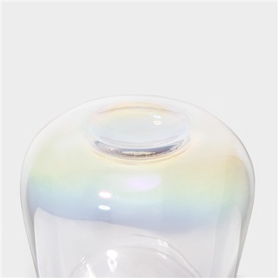 Стаканы Magistro «Иллюзия», 450 мл, 9.3×11.5 см, набор 6 шт., стекло, перламутровые