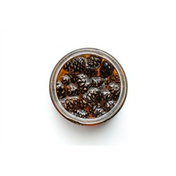 Сосновая шишка в Меду / 130 гр / стеклобанка / Сладкий аромат