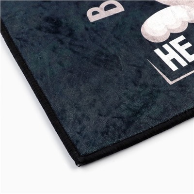 Коврик придверный «Кот», 40×60 см