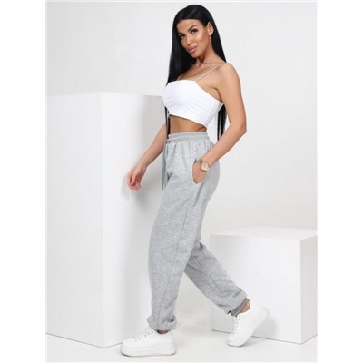 Брюки утепленные "Ролинг" (Серый меланж)