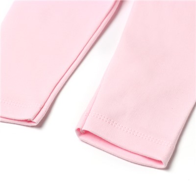 Легинсы Крошка Я Flower, рост 62-68 см, розовые