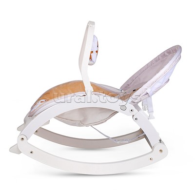 Шезлонг детский "Медвежонок" музыка, вибрация, в коробке