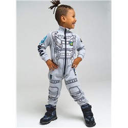 Комбинезон из футера с начесом для мальчика