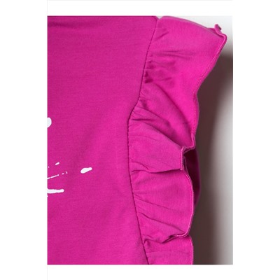 Джемпер трикотажный для девочек (футболка) PLAYTODAY, 1240330