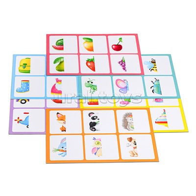 Лото "Половинки"+ игра "Наперегонки"