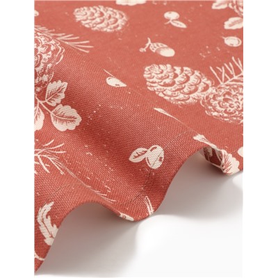 Скатерть «Этель New Year's plants» 110×149 см, 100% хл, рогожка 186 г/м²