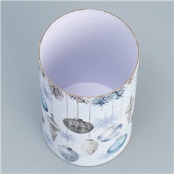 Коробка новогодняя подарочная «С Новым годом», 8×14.5 см