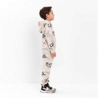 Костюм детский (толстовка, брюки) KAFTAN Graffiti, размер 32 (110-116 см)