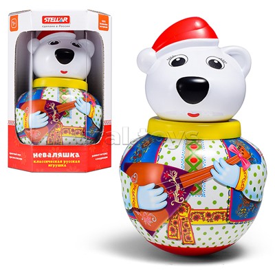 Неваляшка малая "Белый медведь Тема"