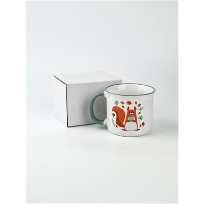 Кружка керамическая «Осень в лесу», 450 мл