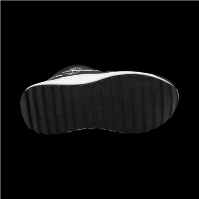 Кроссовки на меху В939-2 черные п/п