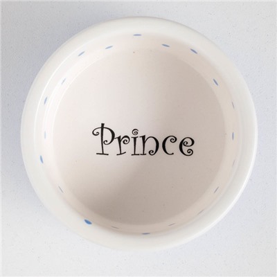 Миска малая Prince, 100 мл, 8.5×3.5 см, керамика, голубая