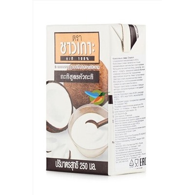 Сливки кокосовые Chaokoh 250 мл ЭКОПРОДУКТЫ, 1184766