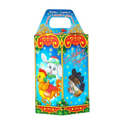 Сладкий новогодний подарок «Веселая карусель», детский, 400 г