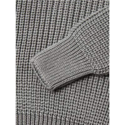 Джемпер вязаный Крошка Я, рост 74-80 см, серый