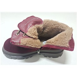 001-04-01-06W-W4014 бордо Ботинки зима женские (36-40)/8